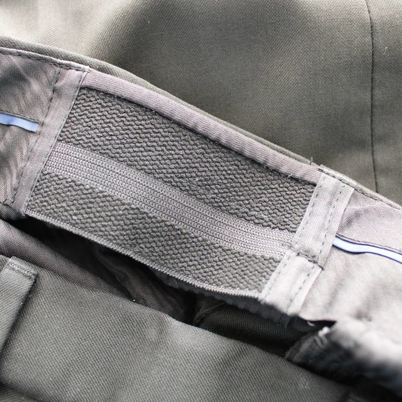 Men’s Croft & Barrow Black Slacks Career Dress Pants, Size 36 x 28, Flat Front - Picture 3 of 11